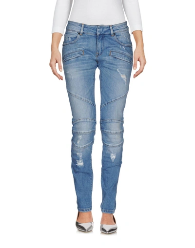 Pierre Balmain Denim Pants In Blue