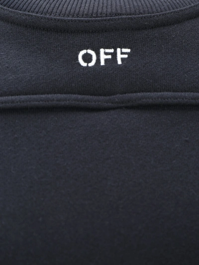 Off-white Sweatshirt In Blue