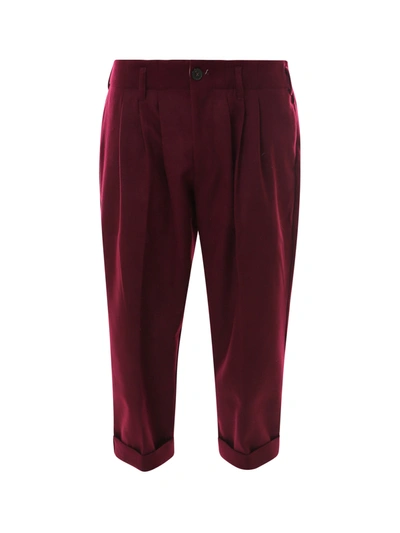 The Silted Company Trouser In Brown