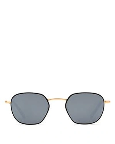 Krewe Women's Ward 24k Mirrored Sunglasses, 49mm In Matte Black/gray