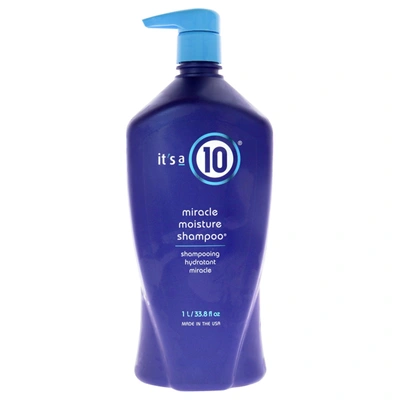 It's A 10 Miracle Moisture Shampoo By Its A 10 For Unisex - 33.8 oz Shampoo