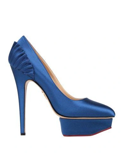 Charlotte Olympia Pump In Blue