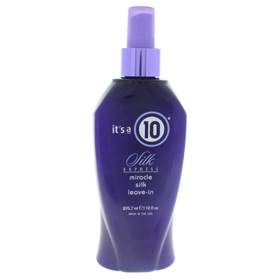It's A 10 Silk Express Miracle Silk Leave-in By Its A 10 For Unisex - 10 oz Conditioner