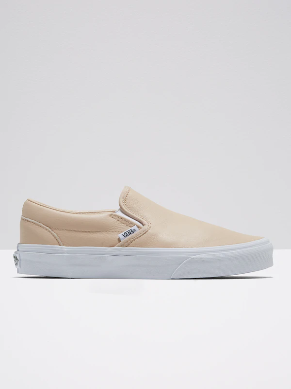 vans frappe leather slip on