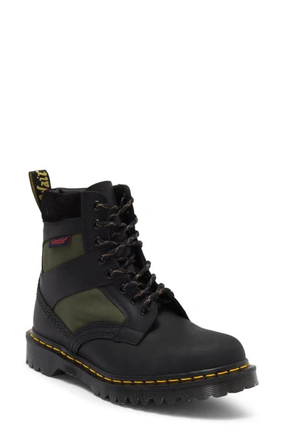 Dr. Martens 1460 Pascal Boot In Black/ Olive