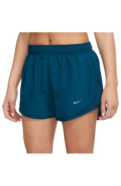 Nike Dri-fit Tempo Running Shorts In Valerian Blue/wolf Grey