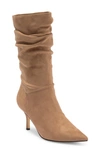 Marc Fisher Manya Ruched Boot In Medium Natural 102