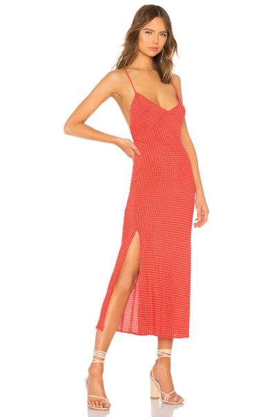Blue Life Perfect Slip Dress In Red