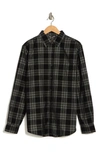 Weatherproof Vintage Plaid Corduroy Button-down Shirt In Cassel Earth