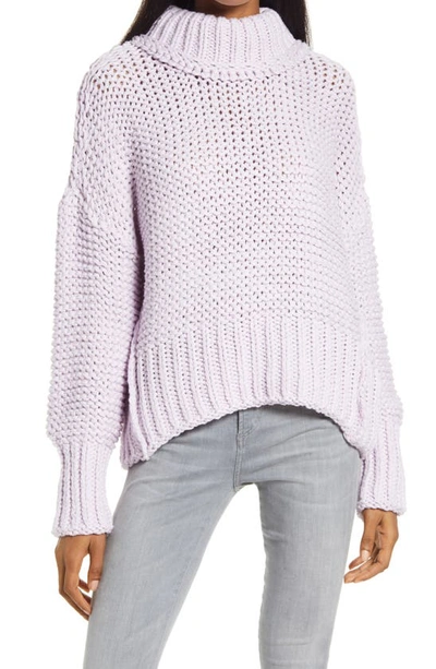 Free People My Only Sunshine Sweater In Lilac