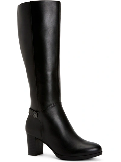 Giani Bernini Adonnys Womens Padded Insole Tall Knee-high Boots In Black
