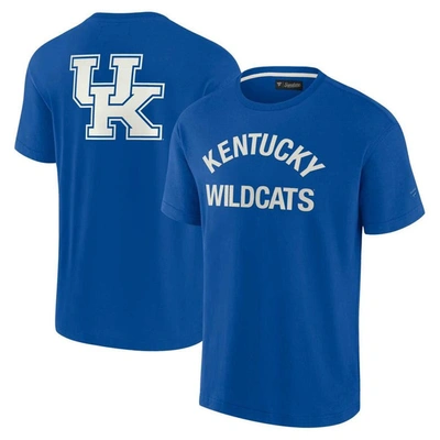 Fanatics Signature Unisex  Royal Kentucky Wildcats Super Soft Short Sleeve T-shirt