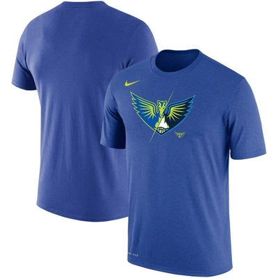 Nike Unisex  Blue Dallas Wings Split Logo Performance T-shirt