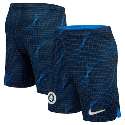 Nike Kids' Big Boys  Navy Chelsea 2023/24 Away Stadium Replicaâ Shorts