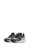 Nike Kids' Huarache Run 2.0 Sneaker In Black/ Grey/ Light Grey/ Blue