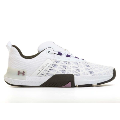 Under Armour White Northwestern Wildcats Tribase Reign 5 Training Shoes