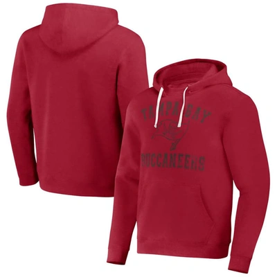 Nfl X Darius Rucker Collection By Fanatics Red Tampa Bay Buccaneers Coaches Pullover Hoodie