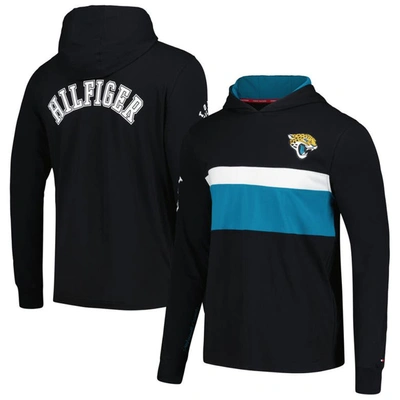 Tommy Hilfiger Black Jacksonville Jaguars Morgan Long Sleeve Hoodie T-shirt