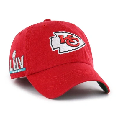47 ' Red Kansas City Chiefs Sure Shot Franchise Fitted Hat