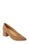 Nisolo Fiorela Go-to Pointed Toe Pump In Taupe
