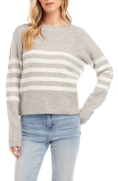 Karen Kane Stripe Sweater In Multi