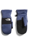The North Face Kids' Sierra E-tip Mittens In Cave Blue