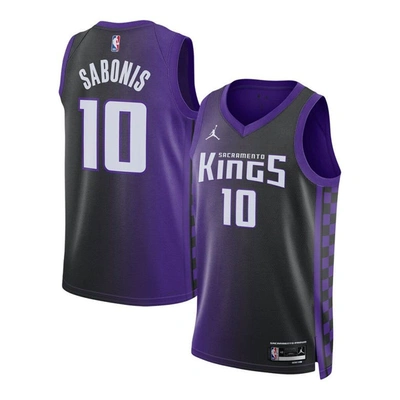 Jordan Brand Unisex  Domantas Sabonis Purple Sacramento Kings Swingman Jersey