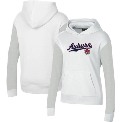 Under Armour White Auburn Tigers All Day Pullover Hoodie