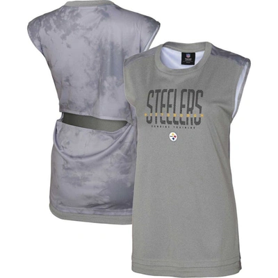 Outerstuff Grey Pittsburgh Steelers No Sweat Tank Top