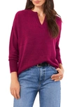 Vince Camuto Drop Shoulder V-neck Sweater In Frenzy