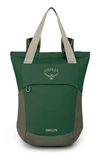 Osprey Daylite Tote Pack In Green Canopy/ Green Creek