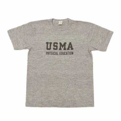 Buzz Rickson's Usma Pt T Shirt In Grey