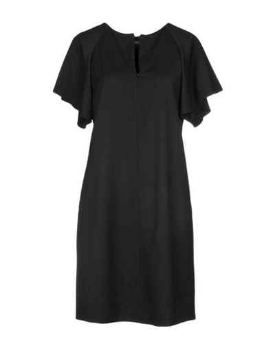 Emporio Armani Short Dress In Black