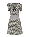 Emporio Armani Short Dresses In Grey
