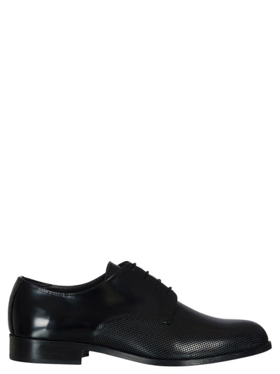 Manuel Ritz Leather Shoes In Nero