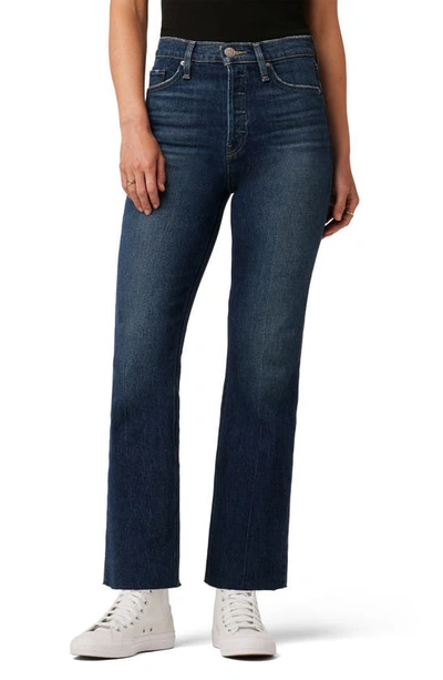 Hudson Faye Ultra High-rise Bootcut Crop Jean In Naval In Naval Blue