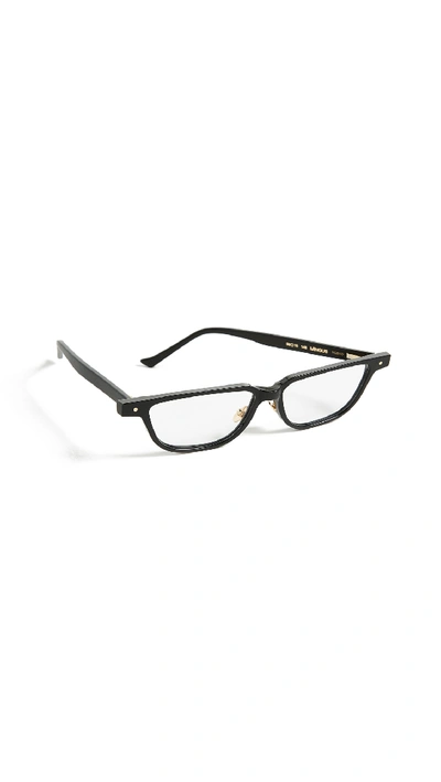 Grey Ant Mingus Glasses In Black/clear