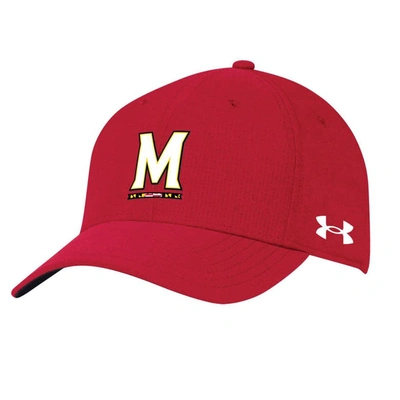 Under Armour Red Maryland Terrapins Airvent Performance Adjustable Hat