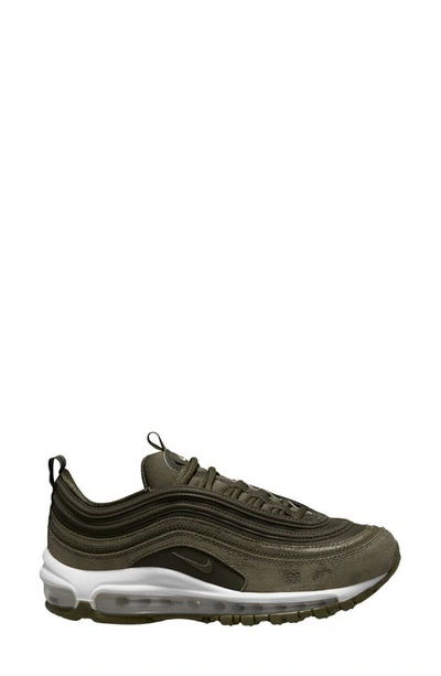 Nike Air Max 97 Sneaker In Olive/ Olive/ White
