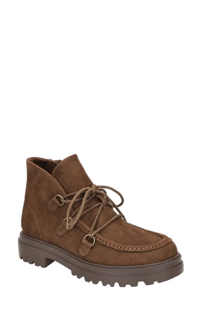 Bella Vita Xandy Boot In Brown Suede