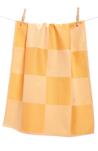 Hay Katsura Organic Cotton Tea Towel In Mango