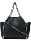 Stella Mccartney Trapeze Falabella Shoulder Bag In Black