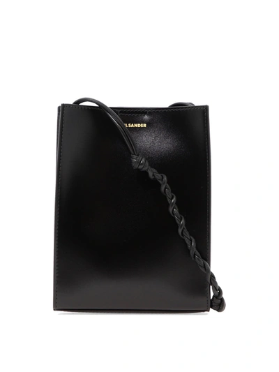 Jil Sander "tangle" Crossbody Handbag In Black