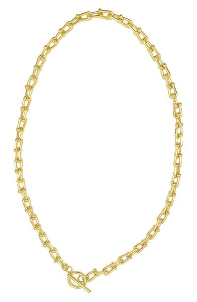 Adornia Chain Link Necklace In Gold