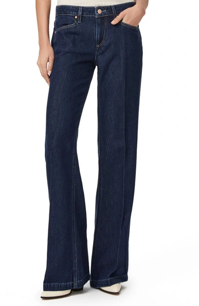 Paige Sonja Low Rise Wide Leg Trouser Jeans In Charmaine