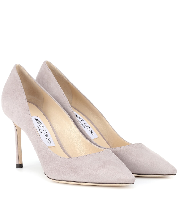 jimmy choo grey pumps