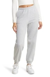 Bp. Cinch Fleece Sweatpants In Grey Soft Heather