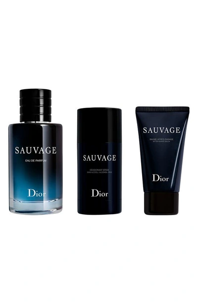Dior Sauvage Eau De Parfum 3-piece Gift Set