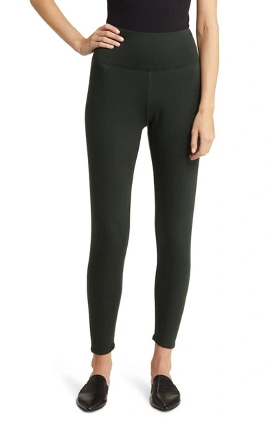 Eileen Fisher High Waist Ankle Leggings In Ivy