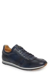 Magnanni 'cristian' Sneaker In Blue Leather